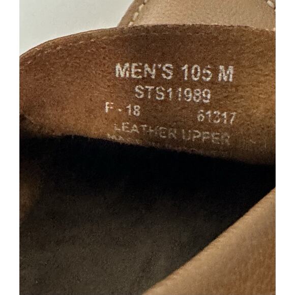 Sperry Wave Driver Venetian Loafer Tan Leather Mens 10.5 Preppy Comfort - Picture 8 of 8